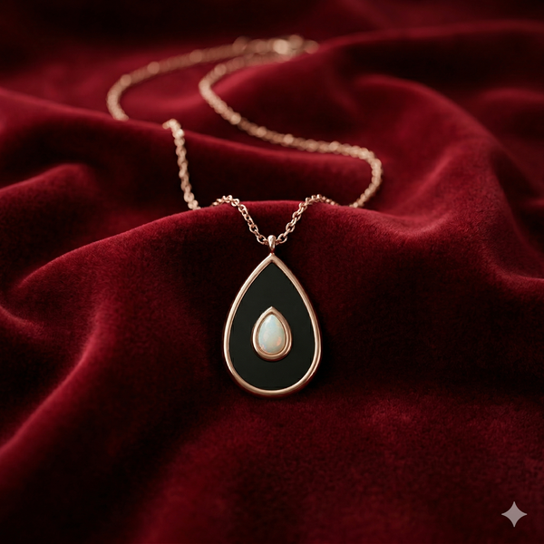 Elegant Teardrop Pendant Necklace for Women