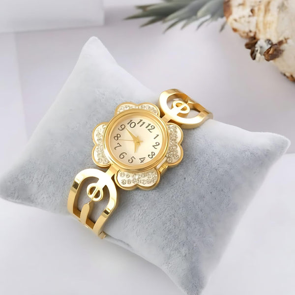 Crystal Cuff Timepiece